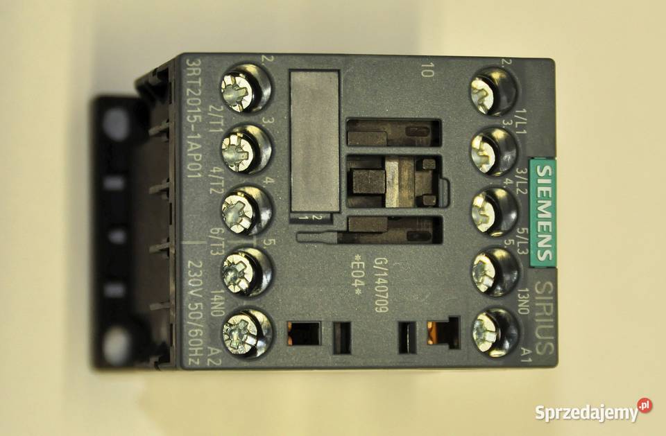 Stycznik mocy Siemens SIRIUS 3RT20151AP01 Gorlice