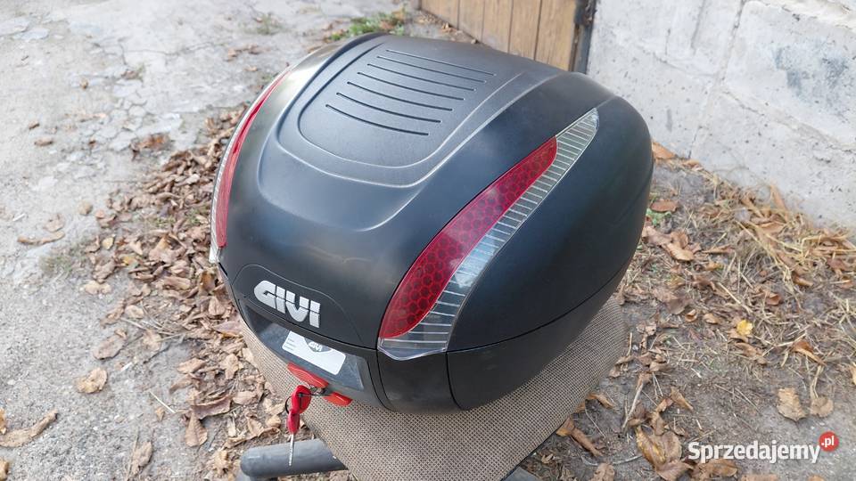 Kufer motocyklowy tylny GIVI używany sprawny 2 mazowieckie