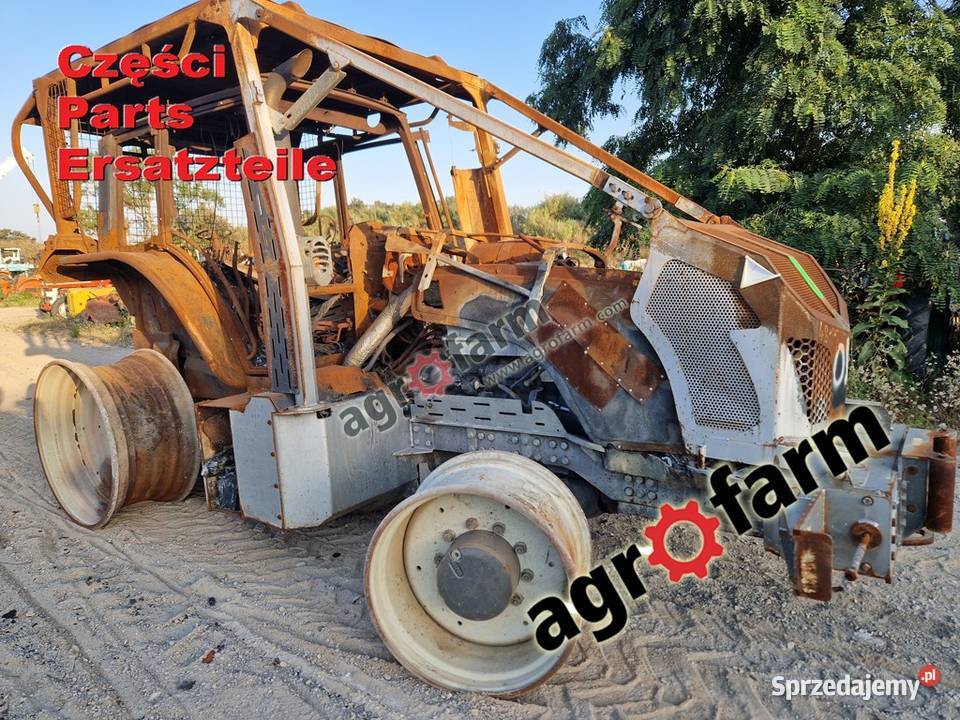 Valtra T173 części skrzynia biegów most przedni Byków
