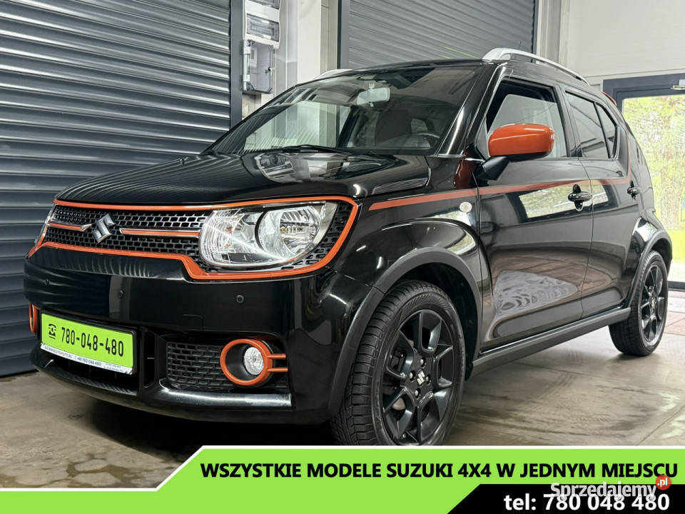 Suzuki Ignis AUTOMAT 30tyśkm Salon Oryginał 1Wł czarny Chechło
