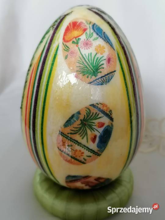 jajko pisanka ozdoba steroik 12 m hand made Dom i Ogród Sierpc