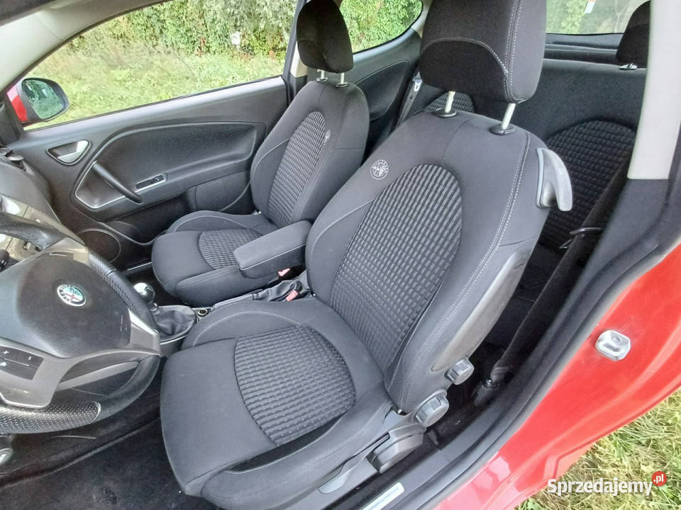 Alfa Romeo Mito zadbana bezwypadkowa 120 czerwony MiTo Łochowo
