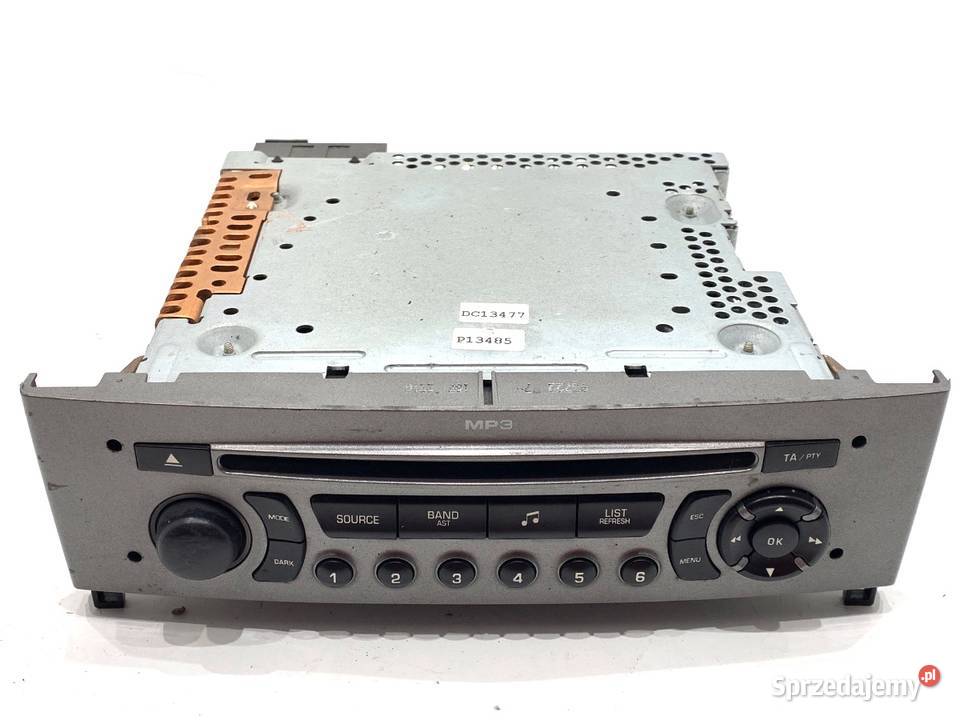 RADIO PEUGEOT 308 I 0716 ODTWARZACZ MULTIMEDIA