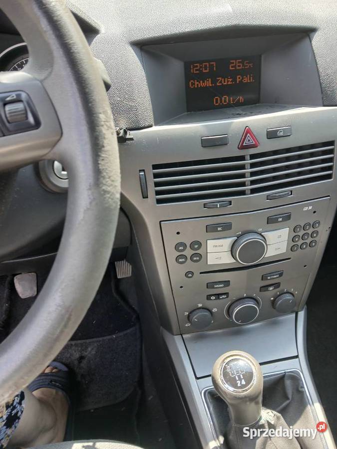 Sprzedam Opel Astra H benzyna gaz 2006 1598cm3 Astra Brodnica