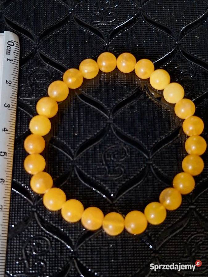 Śliczna bransoletka bursztynowa Amber Jantar Gdańsk