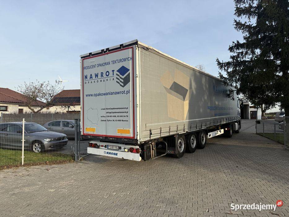 Naczepa Krone standard osie Saf Sobiesiernie