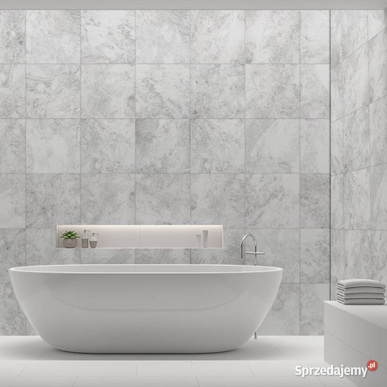Płytki Marmur Royal White polerowany 61x406x12 Gdynia