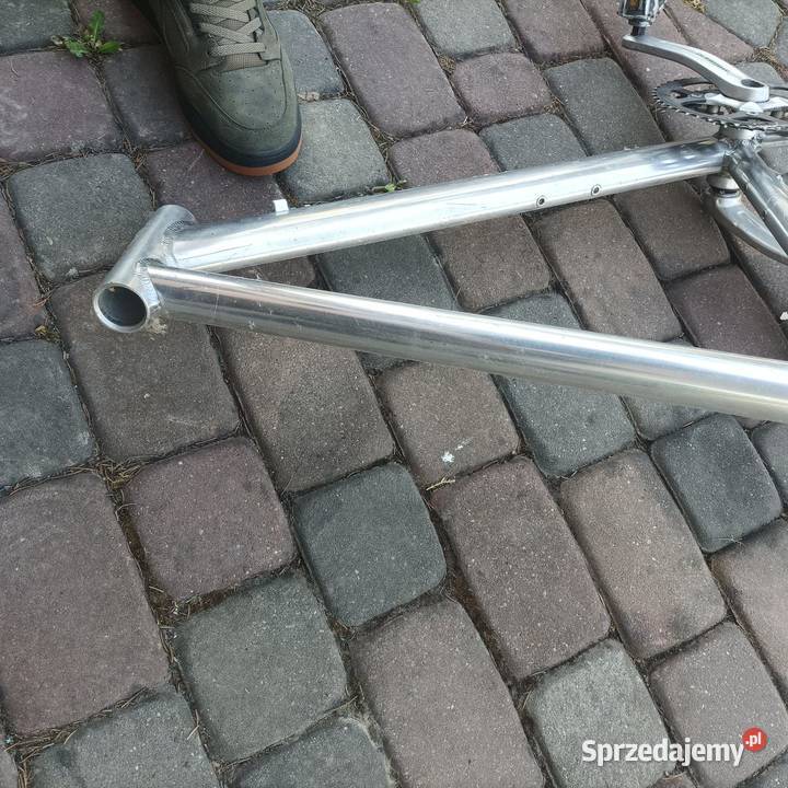 Rama do roweru srebrna ładna aluminium Rzeszów sprzedam
