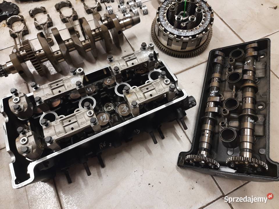 Yamaha r6 silnik części RJ05 głowica wał Jelenia Góra sprzedam