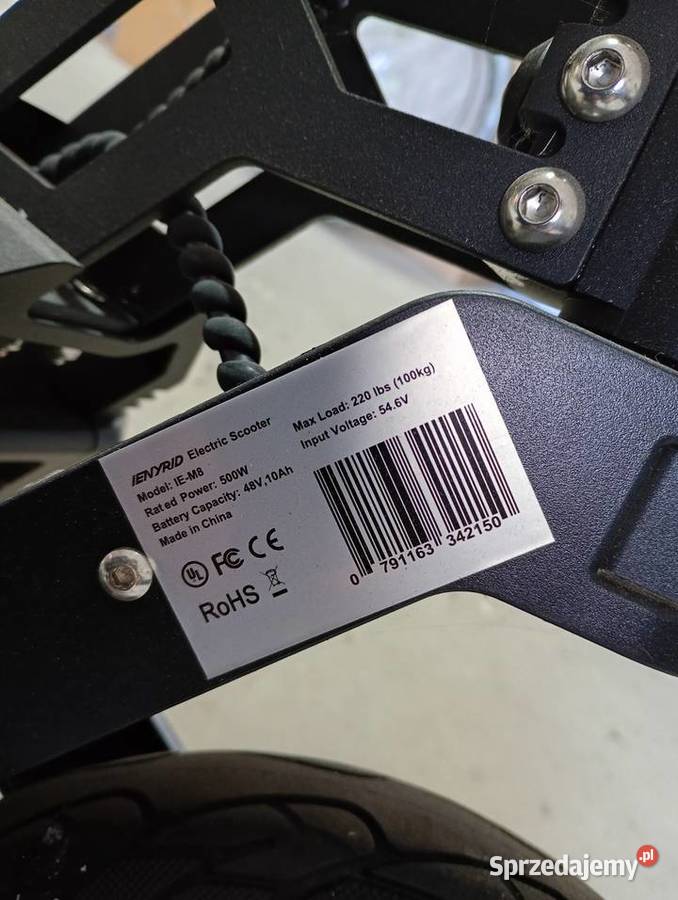 Hulajnoga Elektryczna IENYRID M8 mazowieckie Przysucha
