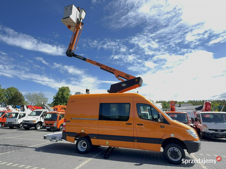 Mercedes Sprinter Zwyżka Podnośnik Koszowy immobilizer świętokrzyskie Widełki sprzedam