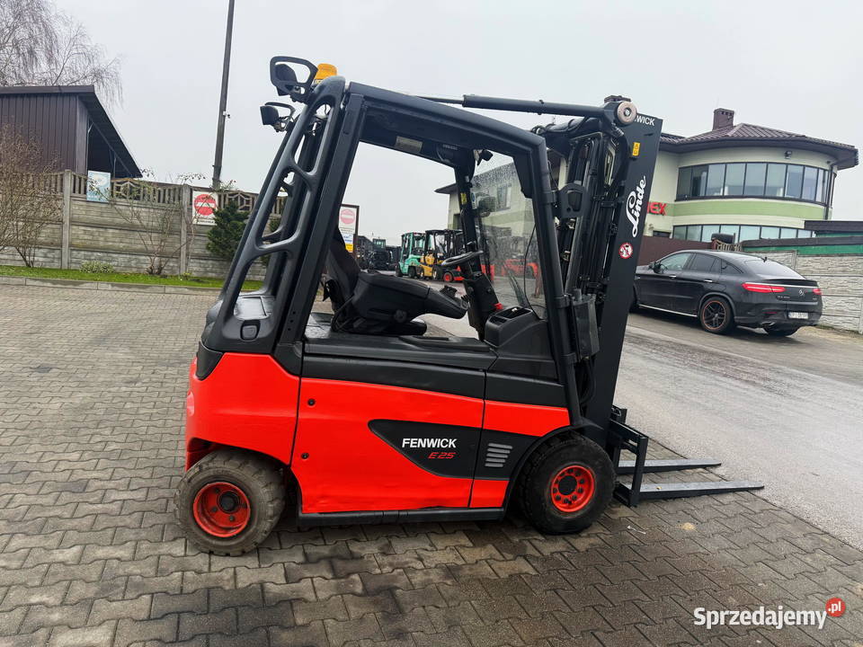 wózek widłowy elektryczny LINDE E25 Triplex 48m Działoszyn