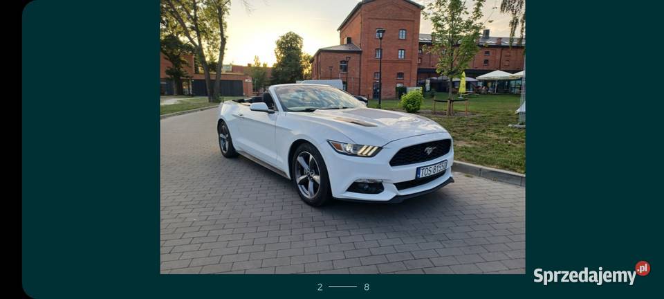 Ford Mustang Cabrio 37 V6 305 zadbany nieuszkodzony