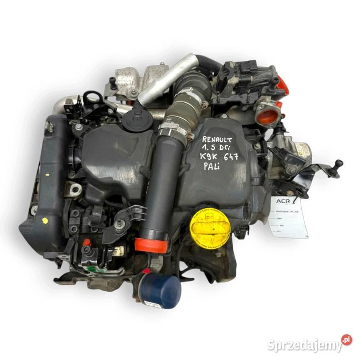 SILNIK K9K647 Renault Scenic IV Talisman Kangoo osobowe Silniki kompletne Chełm