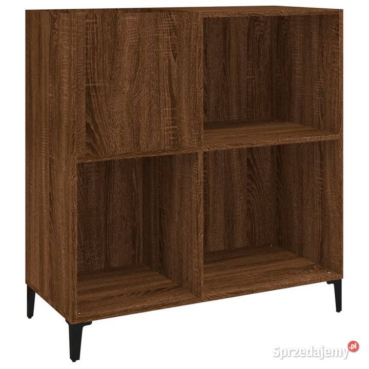 vidaXL Szafka na płyty brązowy dąb 845x38x89 Warszawa