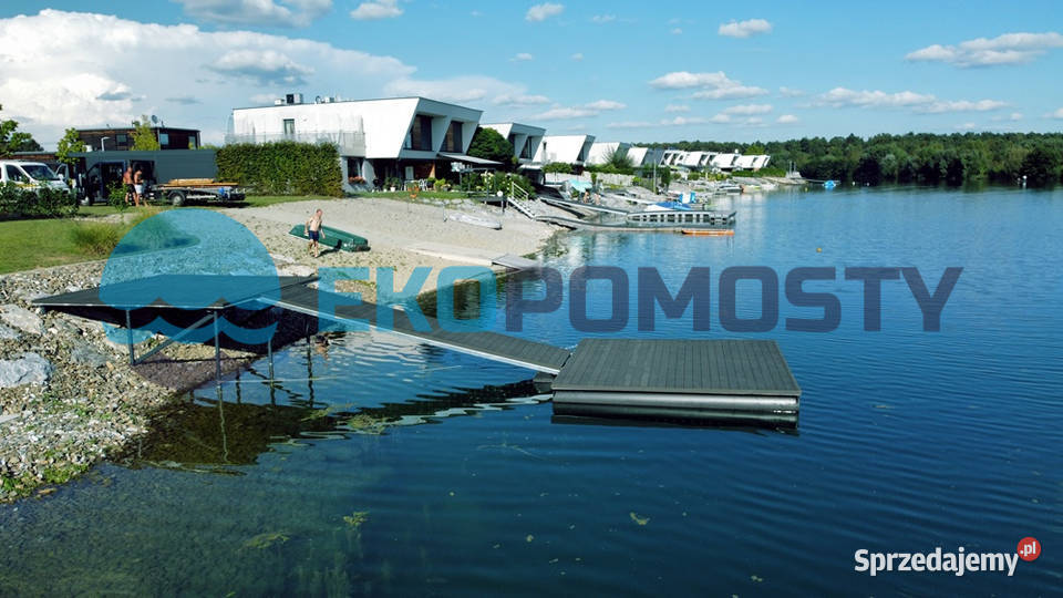 Pomost pływający 6x15m z platformą 4x4m Pozostałe zachodniopomorskie Czaplinek