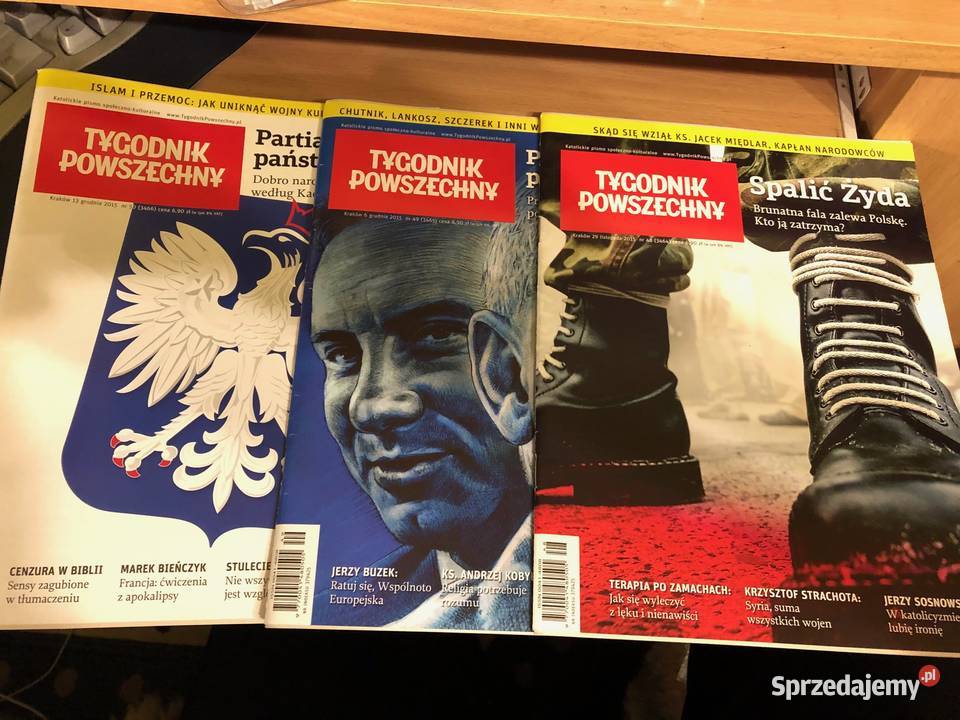 Tygodnik Powszechny 2015 niepełny Czasopisma Kraków
