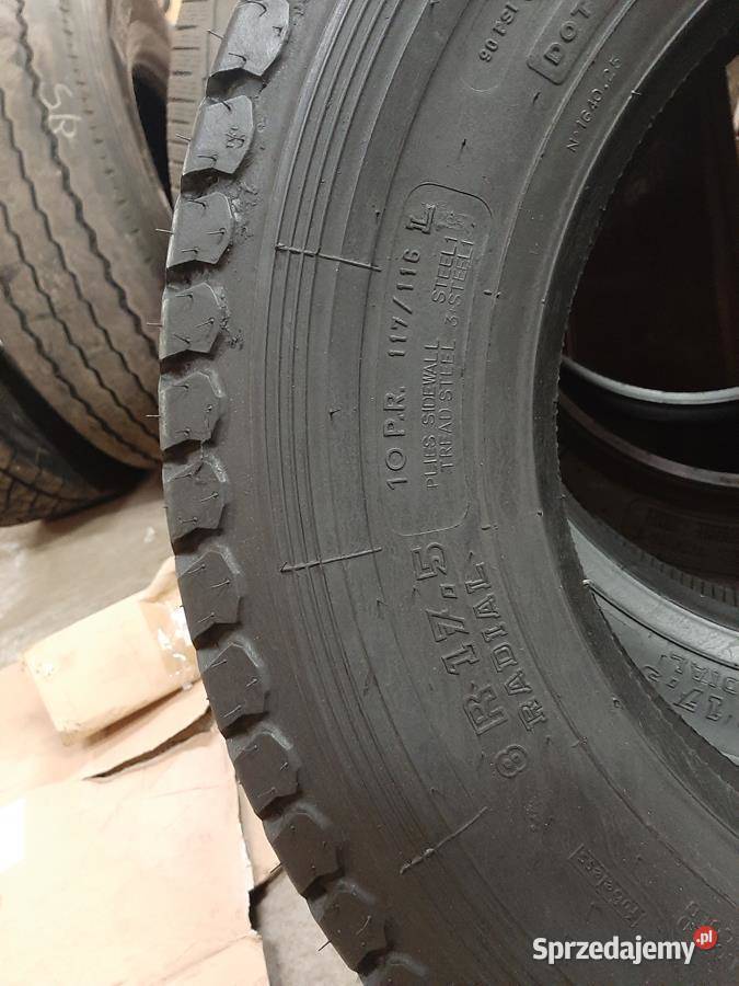 4x Opona nieużywana ciężarowa 8R175 UNIROYAL 250 sprzedam