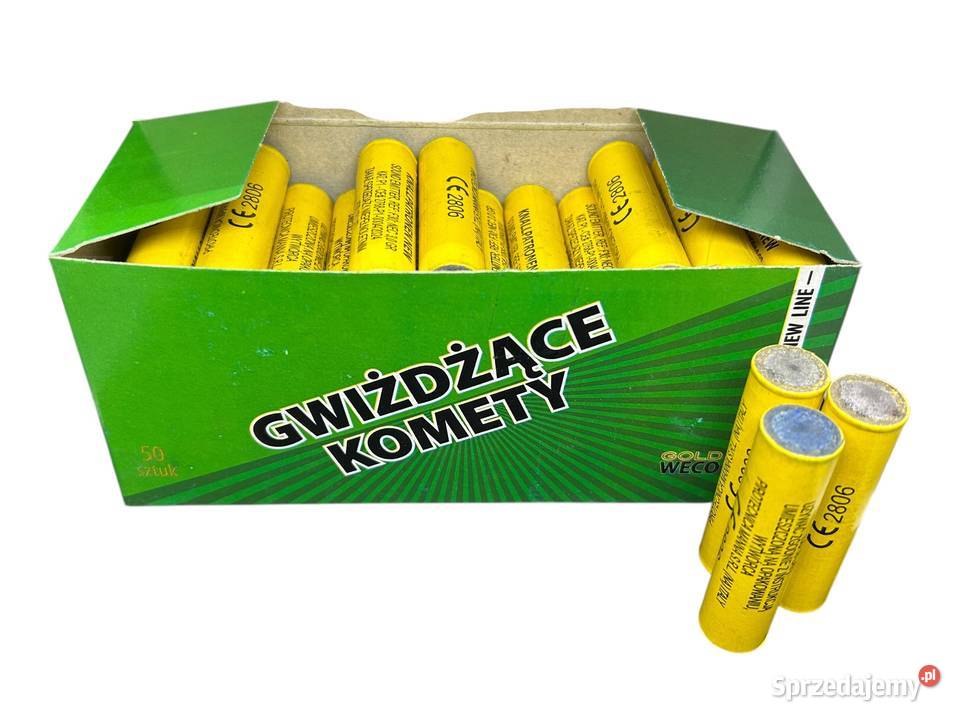 RACE PISTOLETOWE GWIŻDŻĄCE KOMETY KOLOROWE Poznań