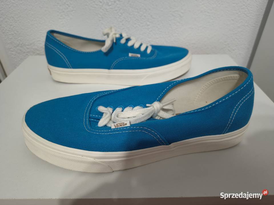 Vans tenisówki niebieskie unisex r42 wkładka 27 sprzedam
