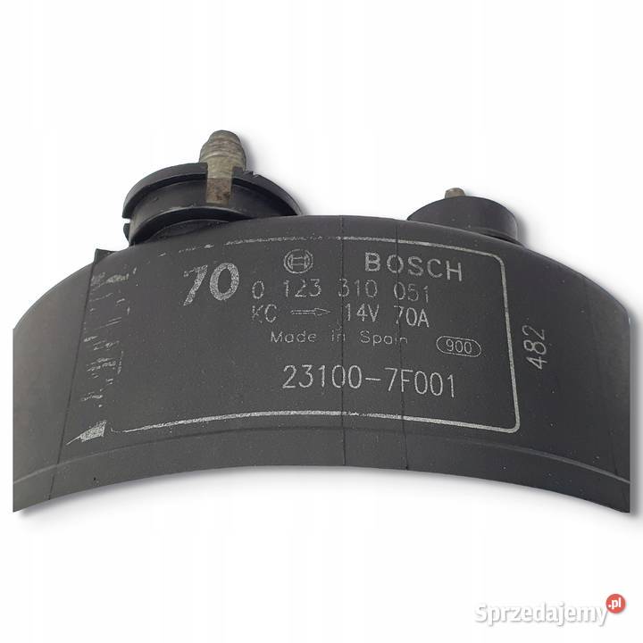 ALTERNATOR Nissan Terrano II 27 TD 231007F001 Układ elektryczny silnika Chełm