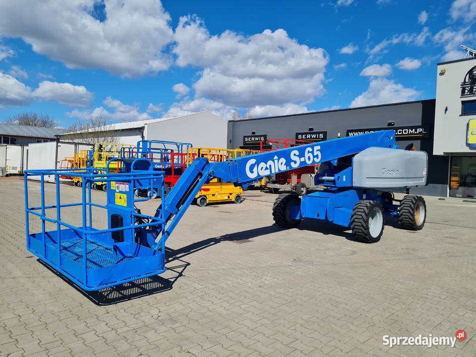 Podnośnik spalinowy teleskopowy Genie S65 Dźwigi, podnośniki Dąbrowa Tarnowska