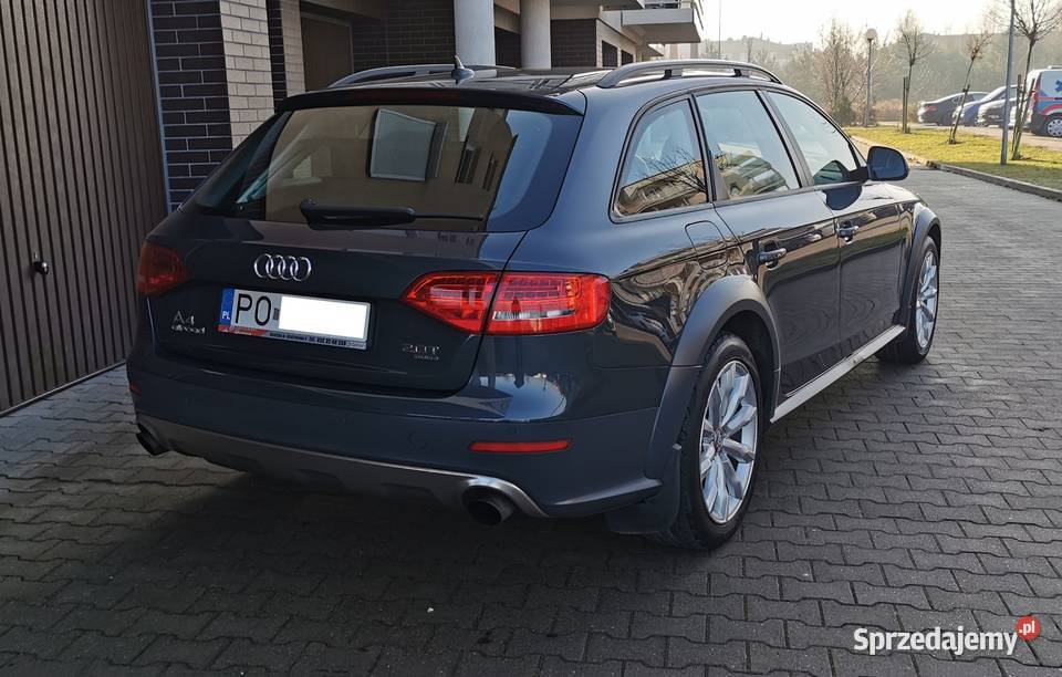 Audi A4 Allroad B8 20TFSI 211 QUATTRO SALON wielkopolskie Poznań