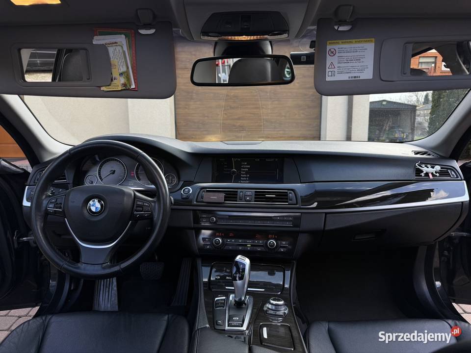 BMW 520d Panorama Skóra Alu Prywatnie Zadbana łódzkie Krośniewice