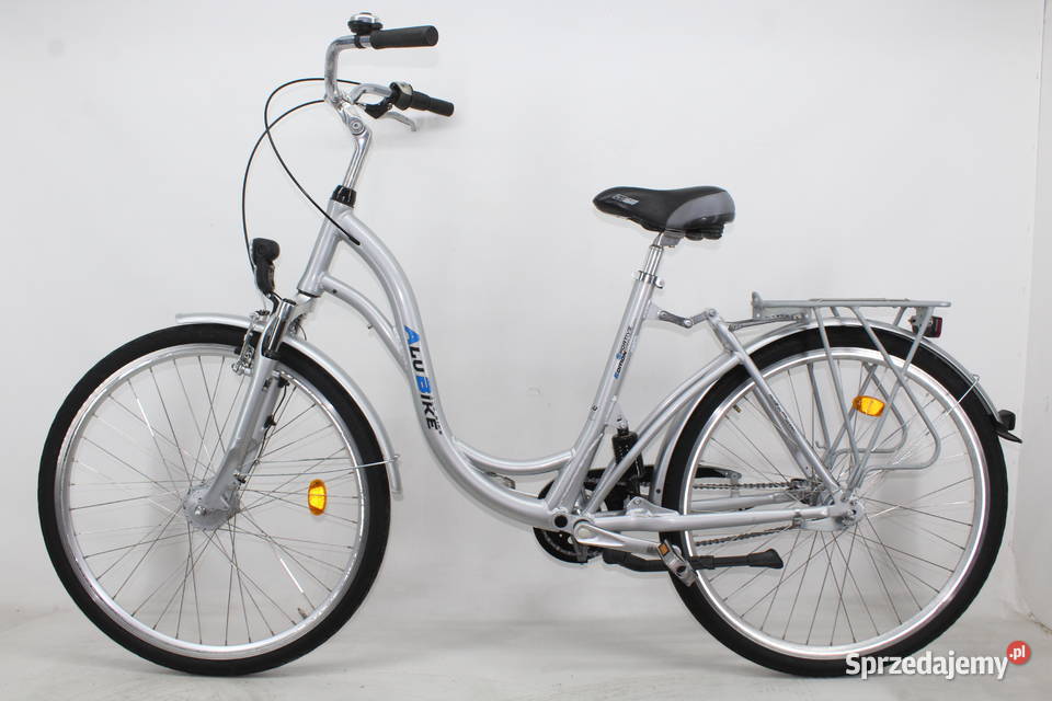 Amortyzowany rower damski ALUBIKE 7 biegów Koła Milicz
