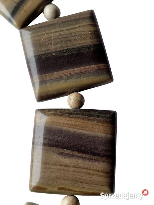 JASPIS OCEANICZNY WAVE NASZYJNIK MADAGASKAR