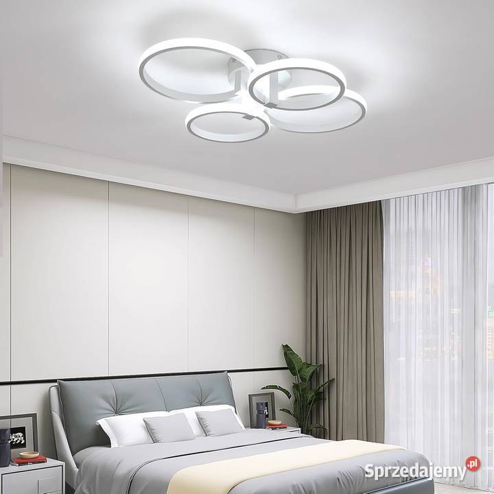 DELIPOP Nowoczesna Lampa Sufitowa LED 48W Lampy wiszące Bytom