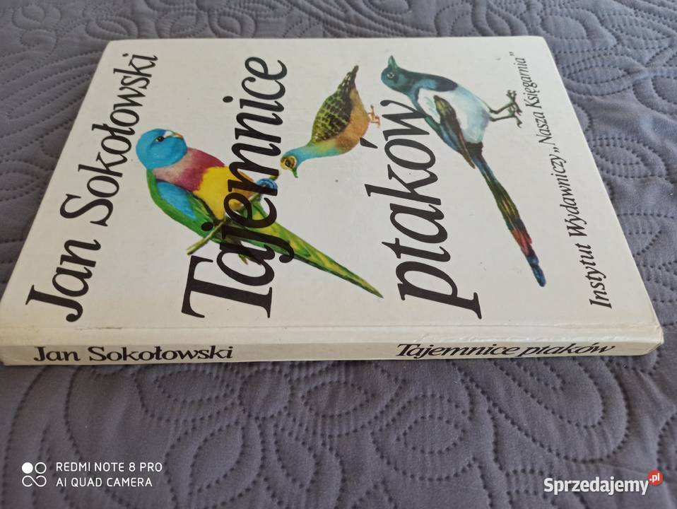TAJEMNICE PTAKÓW Jan Sokołowski Poradniki, albumy i reportaże