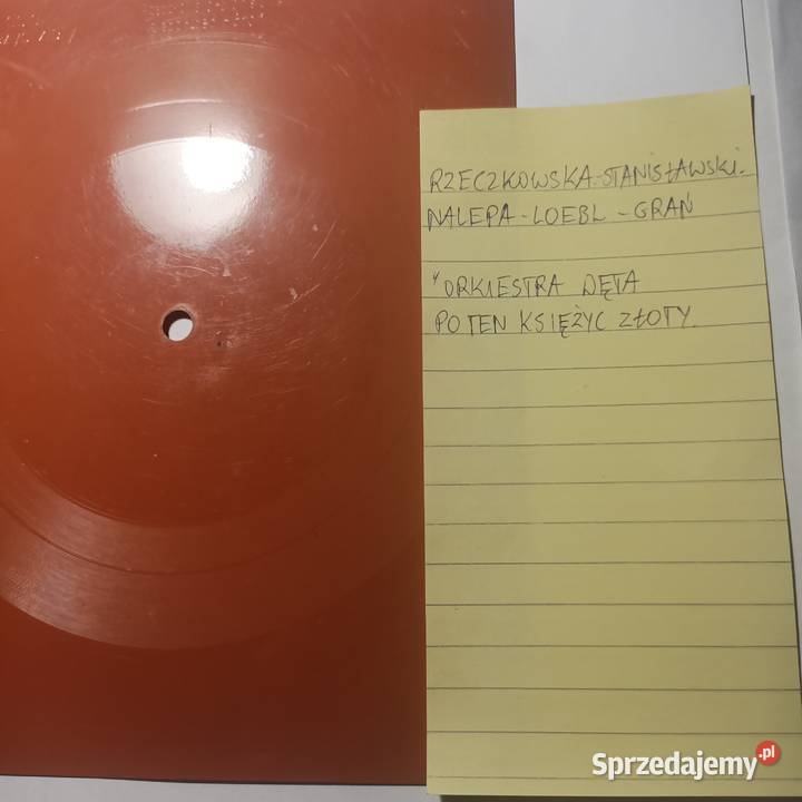 Pocztówka dzwiękowa RZECZKOWSKA STANISŁAWSKI Rybnik