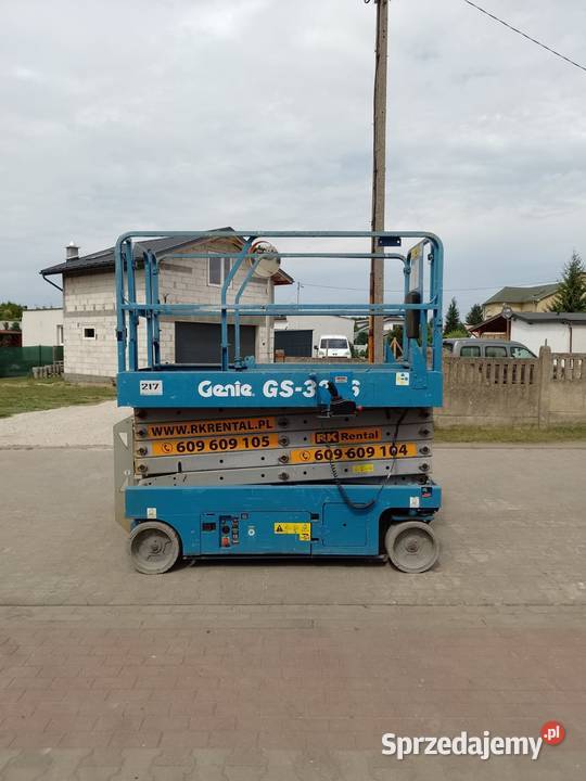 Sprzedam podnośnik nożycowy Genie GS3246 2007 nie Bydgoszcz sprzedam