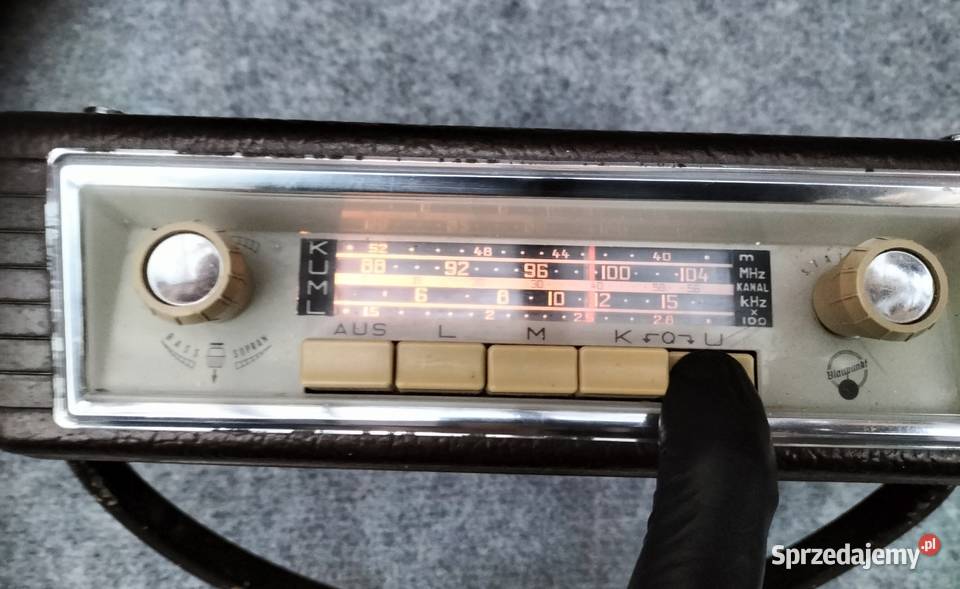 Blaupunkt DERBY przenośne radio samochodowe wielkopolskie Leszno sprzedam