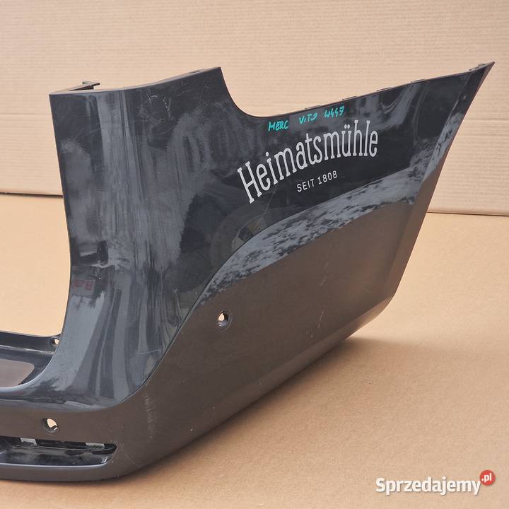 MERCEDES VITO VKLASA W447 LIFT ZDERZAK TYŁ TYLNY Bieleń