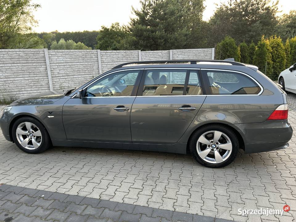 BMW Seria 5 BMW E61 520d Touring 2007 Panorama aluminiowe felgi