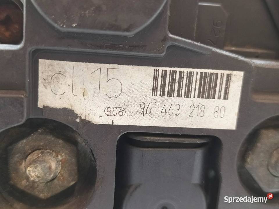 ALTERNATOR 9646321880 0124525035 14 8V Citroen Układ elektryczny silnika sprzedam