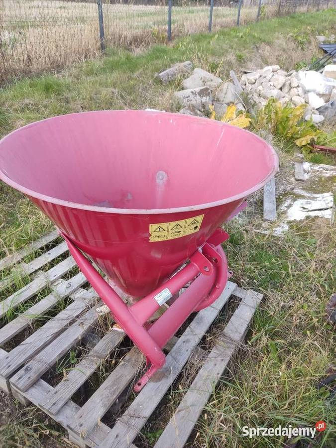 Rozsiewacz lej metalowy Skierbieszów sprzedam