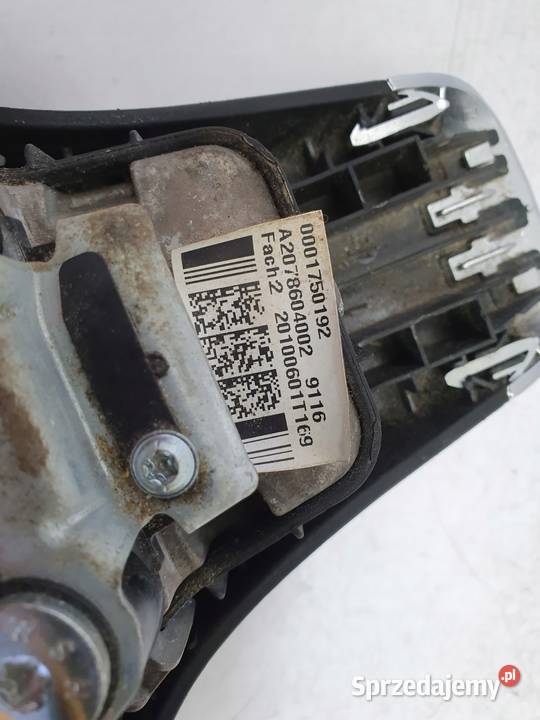 Mercedes W204 W207 W212 AIRBAG PODUSZKA KIEROWCY Poduszki powietrzne lubelskie Chełm