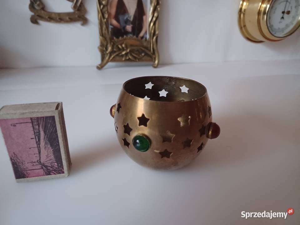 Lampion mosiężny Kolekcja Poznań