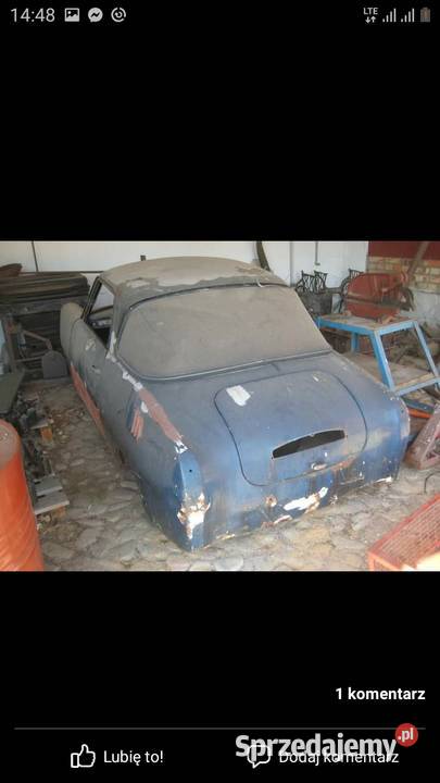 Goggomobil coupe Zabytkowy mikrosamochód Rok produkcji 1962 Łódź sprzedam