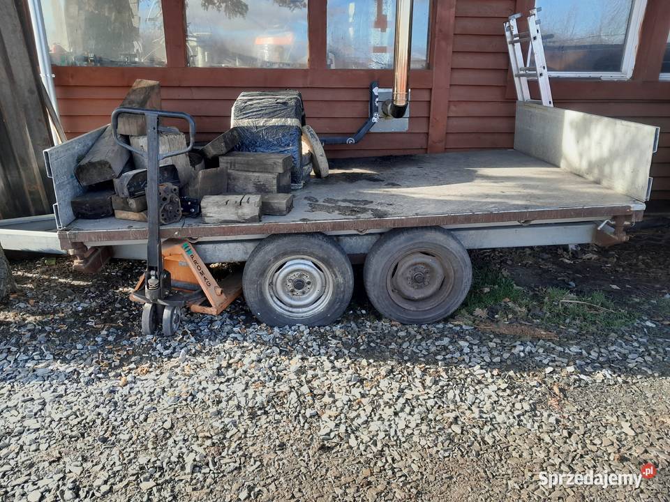 Przyczepka wywrotka 3 strony Maszyny rolnicze Złoty Stok