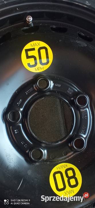 Koło dojazdowe 15 BMW OE stalowe Koła i felgi Oleszyce
