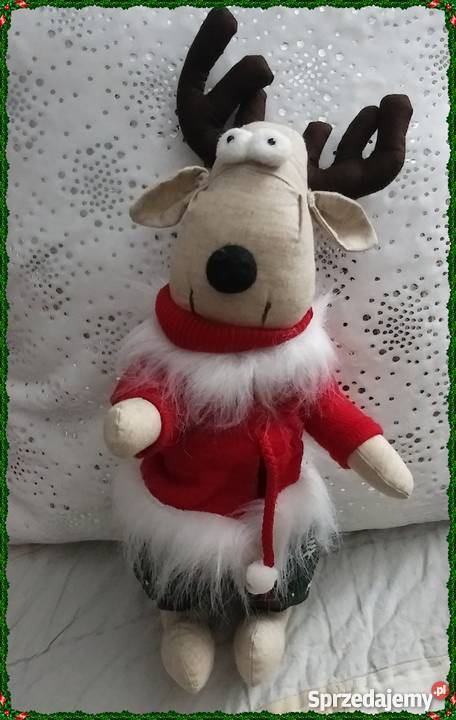 Renifer Tilda Rękodzieło handmade Len Bielsko-Biała sprzedam