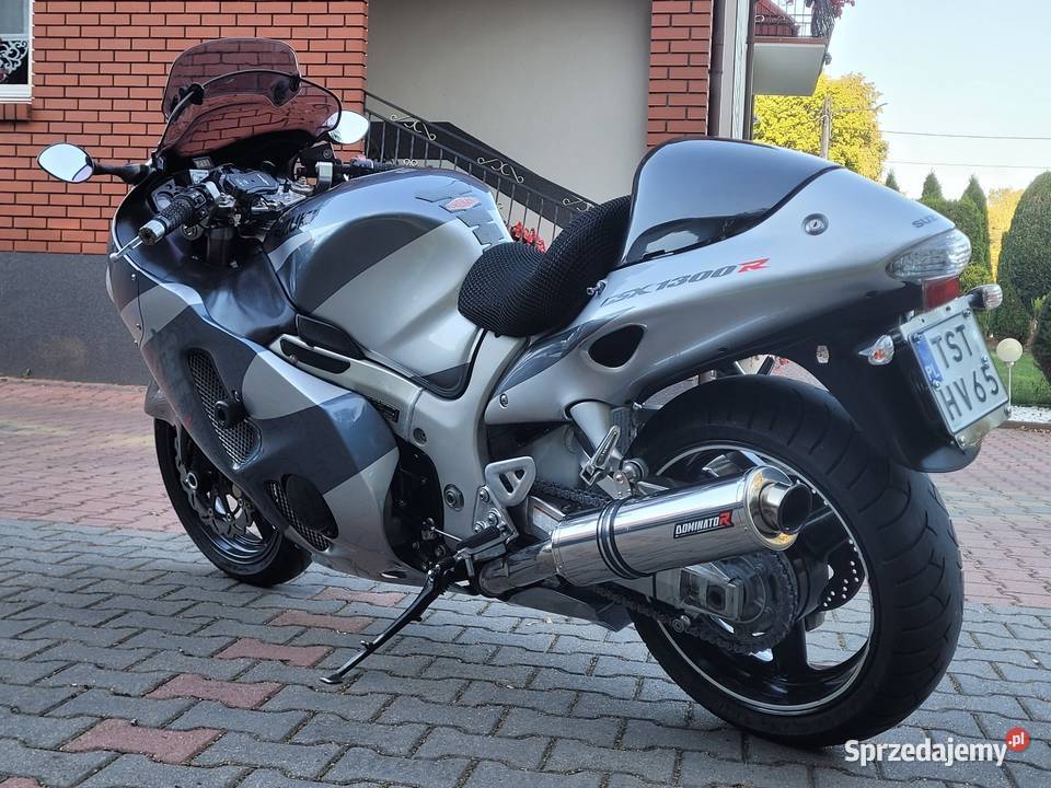 SUZUKI GSX 1300R Hayabusa 1 gen 2004 kufry dużo Brzezie