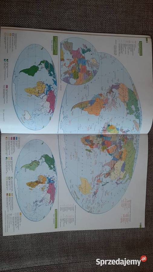 Atlas geograficzny Świat Polska Nowa Era Atlas