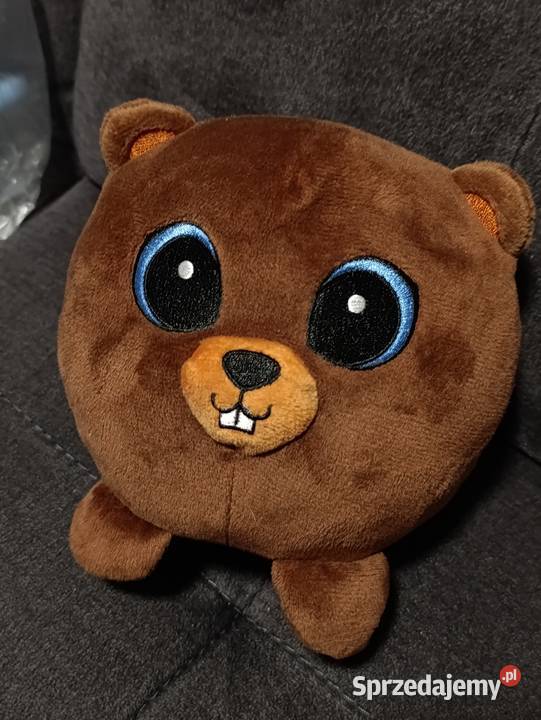 pluszowa maskotka Bóbr Borys z akcji Poznań