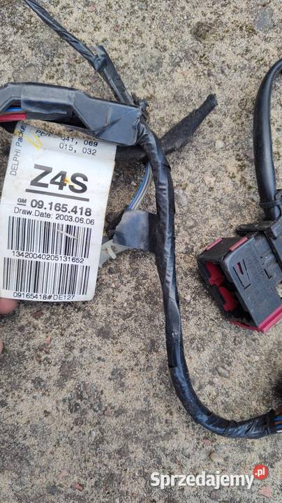 Wiązka drzwi Opel Corsa C 2004 3D LP 09165426 Szczecin sprzedam