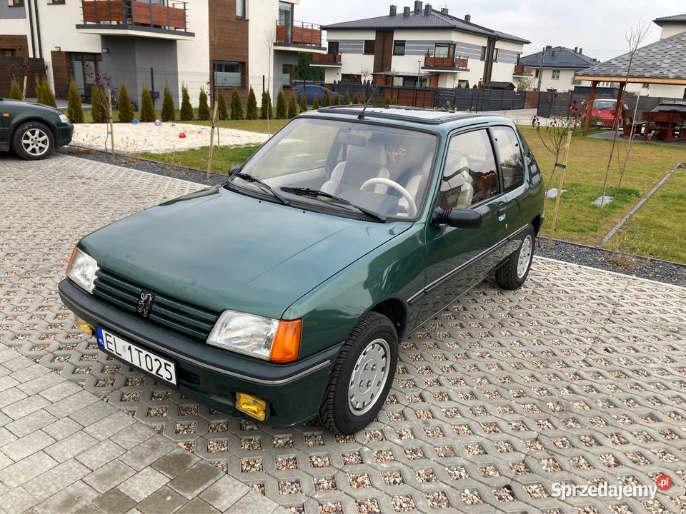 Peugeot 205 Roland Garros 1990 14benz szyberdach Łódź
